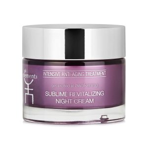 Naktinis veido odos kremas Gli Elementi „Sublime Revitalizing Night Cream“, 50 ml