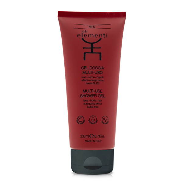 Dušo gelis - prausiklis vyrams Gli Elementi Multi-Use Shower Gel , 200 ml
