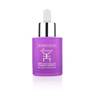 Veido odą stangrinantis serumas Gli Elementi „Vegetable Stem Cells Serum“, 30 ml