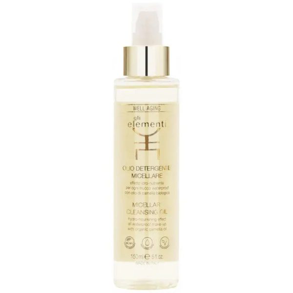 Micelinis valomasis aliejus veido odai Gli Elementi "Micellar Cleansing Oil", 150 ml