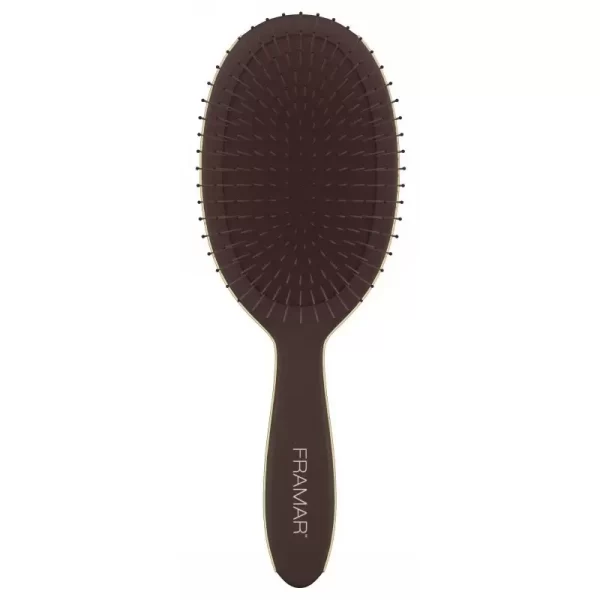 sepetys-plaukams-framar-dark-academia-detangle-brush-mahogany-fra31072 Šepetys plaukams Framar Dark Academia Detangle Brush Mahogany (su dėžute)