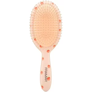 Šepetys plaukams Framar Detangle Brush Peach Please Georgia (su dėžute)