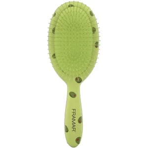 Šepetys plaukams Framar Extra Dirty Detangle Brush Extra Olives (su dėžute)