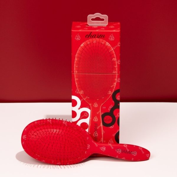sepetys-plaukams-framar-get-lucky-detangle-brush-charm-fra31087 Šepetys plaukams Framar Get Lucky Detangle Brush Charm (su dėžute)